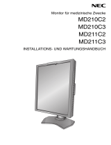 NEC MD211C3 Bedienungsanleitung