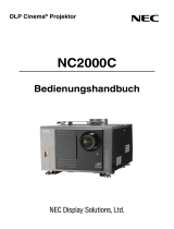 NEC NC2000C Bedienungsanleitung