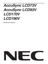NEC AccuSync® LCD93V Bedienungsanleitung