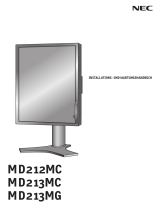 NEC MD212MC Bedienungsanleitung