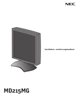 NEC MD215MG Bedienungsanleitung