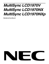 NEC MultiSync® LCD1970NX Bedienungsanleitung
