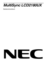 NEC SpectraView®  2180 Bedienungsanleitung