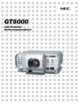 NEC GT5000 Bedienungsanleitung