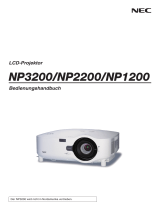 NEC NP3200 Bedienungsanleitung