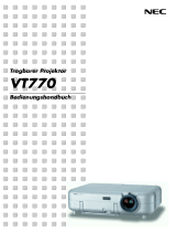 NEC VT770 Bedienungsanleitung