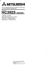 NEC HC3925 SERIES Bedienungsanleitung