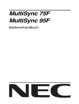 NEC MultiSync® 95F Bedienungsanleitung