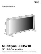 NEC MultiSync® LCD5710 Bedienungsanleitung
