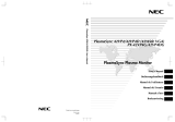 NEC PlasmaSync® 42VP4D Bedienungsanleitung