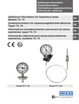 WIKA 74 series Bedienungsanleitung