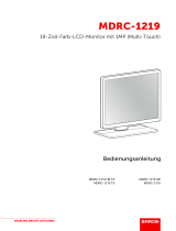 Barco MDRC-1219 Benutzerhandbuch