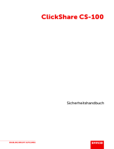 Barco ClickShare CS-100 Benutzerhandbuch