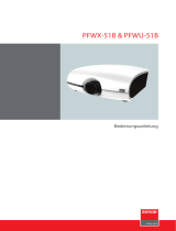 Barco PFWX-51B Benutzerhandbuch
