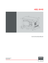 Barco HDQ-2K40 Benutzerhandbuch