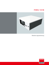 Barco PJWU-101B Benutzerhandbuch