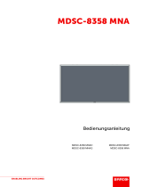 Barco MDSC-8358 Benutzerhandbuch