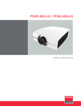 Barco PGWX-62L Benutzerhandbuch