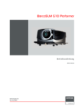 Barco SLM G10 Performer Benutzerhandbuch