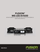 Fusion MS-AV650 Bedienungsanleitung