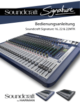 SoundCraft Signature 22 Bedienungsanleitung