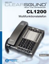Geemarc CL1200 Benutzerhandbuch