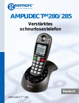 Geemarc AMPLIDECT280 Benutzerhandbuch