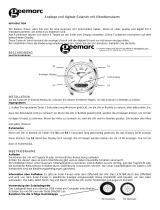 Geemarc WATCH 'N' SHAKE10 Benutzerhandbuch