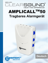 Geemarc AMPLICALL 50 - Clearsound Bedienungsanleitung