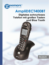 Geemarc AMPLIDECT400 BT Benutzerhandbuch