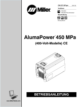 Miller ALUMAPOWER 450 MPA (400 VOLT MODEL) CE Bedienungsanleitung