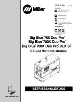 Miller BIG BLUE 700X DUO PRO DLX SF Bedienungsanleitung