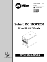 Miller SUBARC DC 1000/1250 CE Bedienungsanleitung