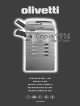 Olivetti Copia 9916 Bedienungsanleitung
