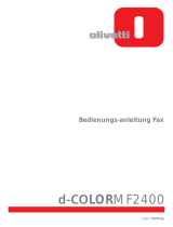 Olivetti d-Color MF2400 Bedienungsanleitung