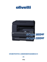 Olivetti d-Copia 1800MF and d-Copia 2200MF Bedienungsanleitung