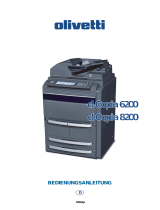Olivetti d-Copia 6200 and d-Copia 8200 Bedienungsanleitung