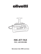 Olivetti Fax-Lab 650 Bedienungsanleitung