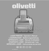 Olivetti PG L8L Bedienungsanleitung