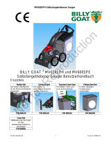 Billy Goat MV650SPH Benutzerhandbuch