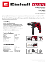 EINHELL TC-ID 1000 E Kit Product Sheet
