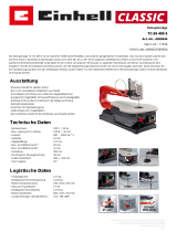 EINHELL TC-SS 405 E Product Sheet