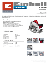 EINHELL TC-CS 1200 Product Sheet