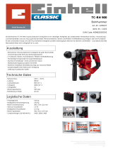 EINHELL TC-RH 900 Product Sheet