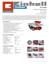 EINHELL TC-TC 618 Product Sheet
