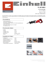 EINHELL TC-AP 650 E Product Sheet