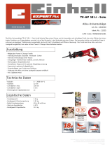 EINHELL TE-AP 18 Li-Solo Product Sheet