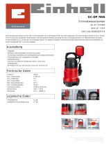 EINHELL GC-DP 7835 Product Sheet