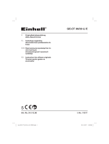 Einhell Expert Plus GE-CT 36/30 Li E-Solo Benutzerhandbuch