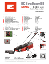 EINHELL GE-EM 1233 Product Sheet